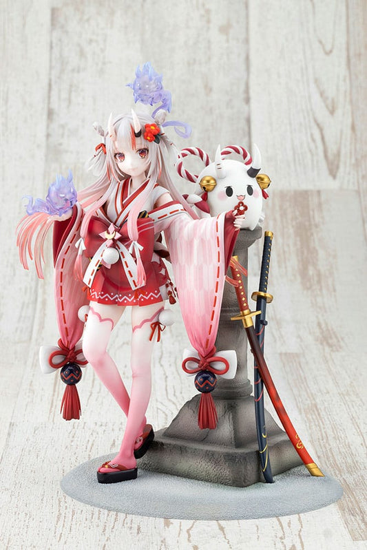 Hololive Production PVC Statue 1/7 Nakiri Ayame Shrine Maiden Fortune Outfit Ver. 26 cm Image 2