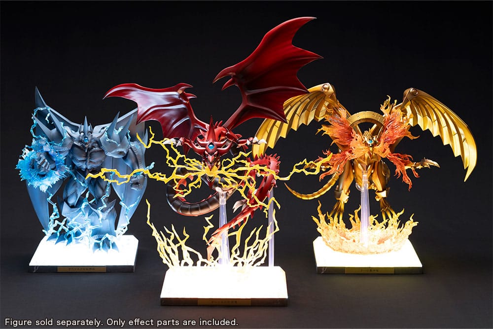 Yu-Gi-Oh! PVC Statuen Zubehör Slifer the Sky Dragon Egyptian God Expansion Parts Set Image 9