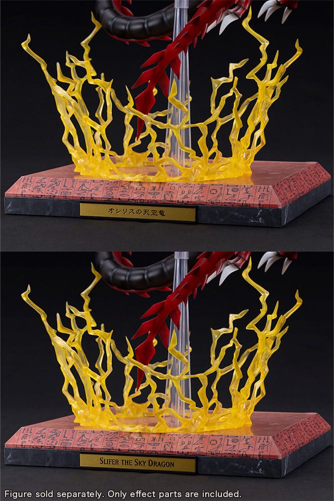 Yu-Gi-Oh! PVC Statuen Zubehör Slifer the Sky Dragon Egyptian God Expansion Parts Set Image 10