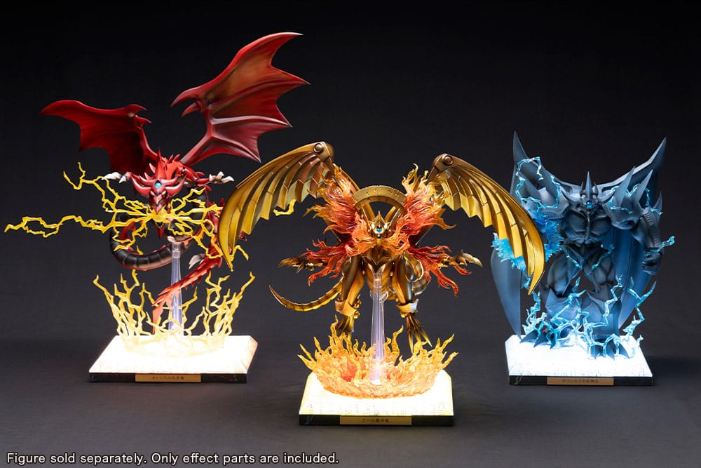 Yu-Gi-Oh! PVC Statuen Zubehör The Winged Dragon of Ra Egyptian God Expansion Parts Set Image 9