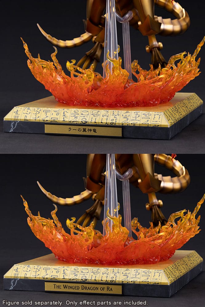 Yu-Gi-Oh! PVC Statuen Zubehör The Winged Dragon of Ra Egyptian God Expansion Parts Set Image 10