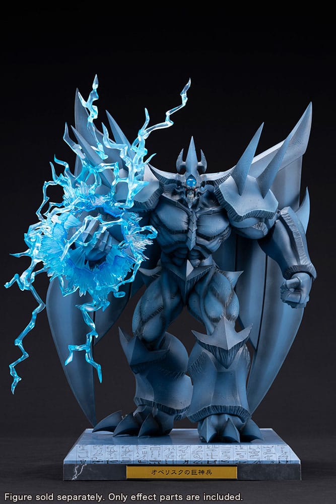 Yu-Gi-Oh! PVC Statuen Zubehör Obelisk the Tormentor Egyptian God Expansion Parts Set Image 5