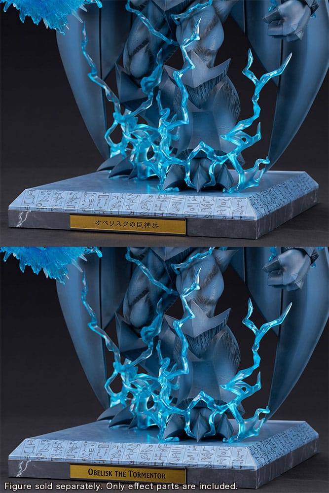 Yu-Gi-Oh! PVC Statuen Zubehör Obelisk the Tormentor Egyptian God Expansion Parts Set Image 10