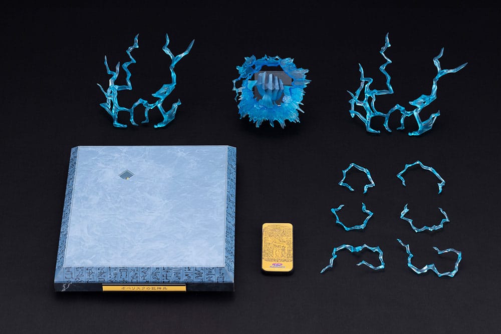 Yu-Gi-Oh! PVC Statuen Zubehör Obelisk the Tormentor Egyptian God Expansion Parts Set Image 11
