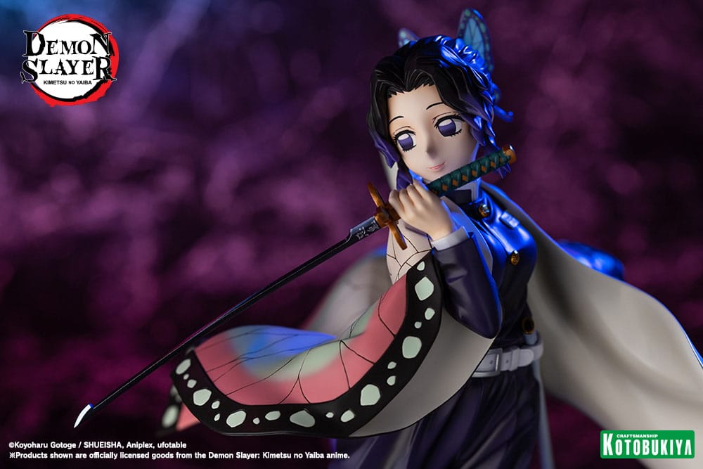 Demon Slayer: Kimetsu no Yaiba ARTFXJ Statue 1/8 Shinobu Kocho 25 cm Image 13