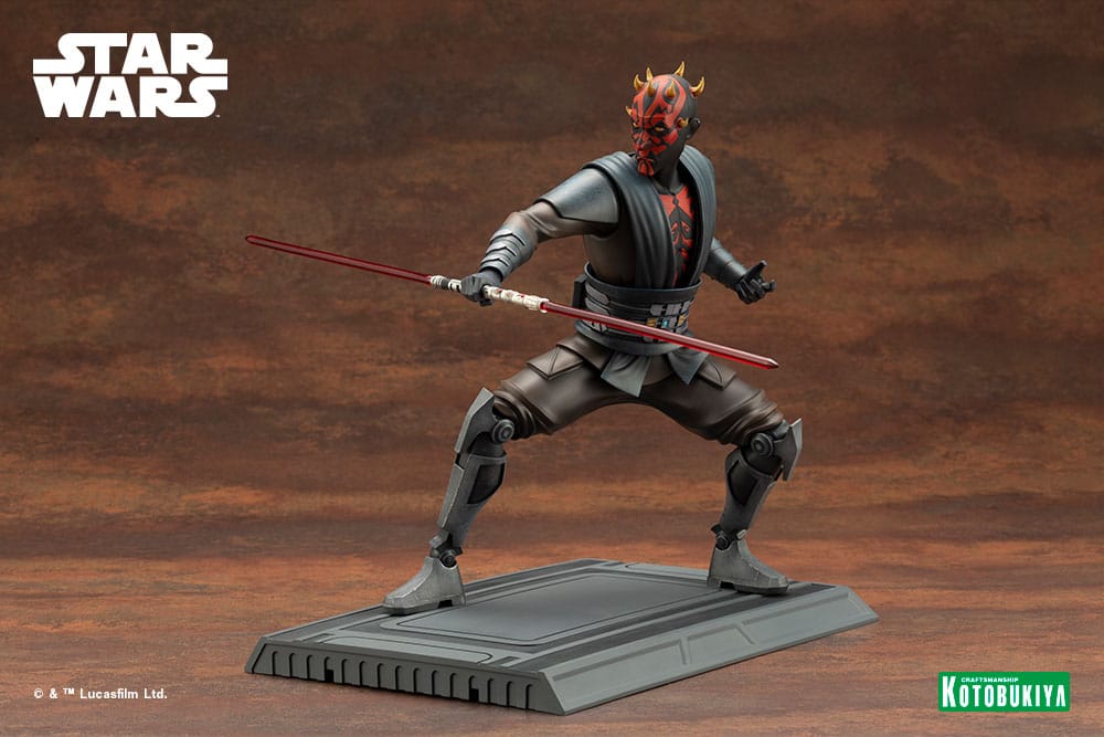 Star Wars The Clone Wars ARTFX PVC Statue 1/7 Darth Maul 26 cm Image 3