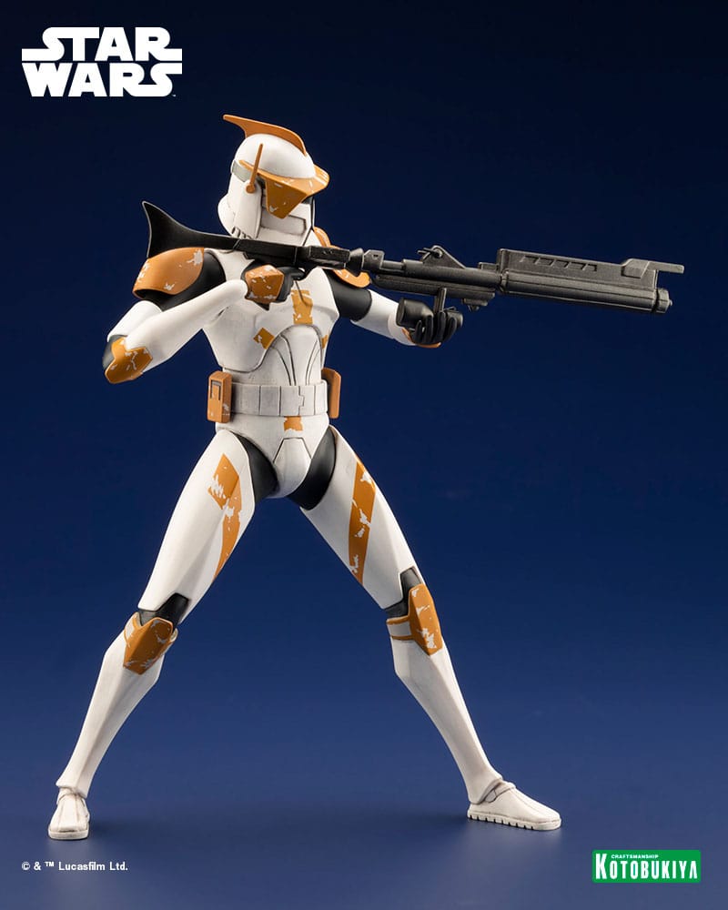 Star Wars The Clone Wars ARTFX Statue 1/10 Commander Cody 17 cm Image 9