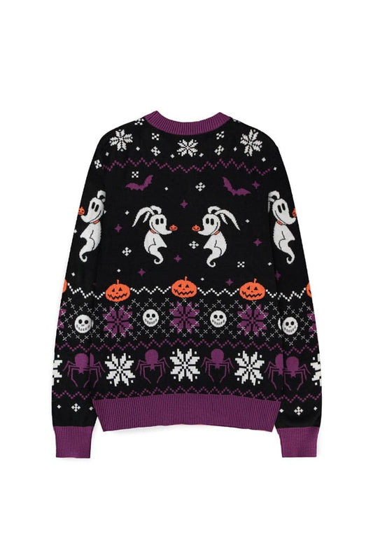 Nightmare Before Christmas Pullover Glow in the Dark (Christmas Jumper) Größe L Image 2
