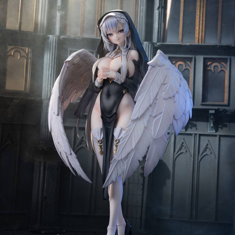 Original Character PVC Statue 1/6 Angel Sister Holy Wing Deluxe Edition 28 cm Image 3