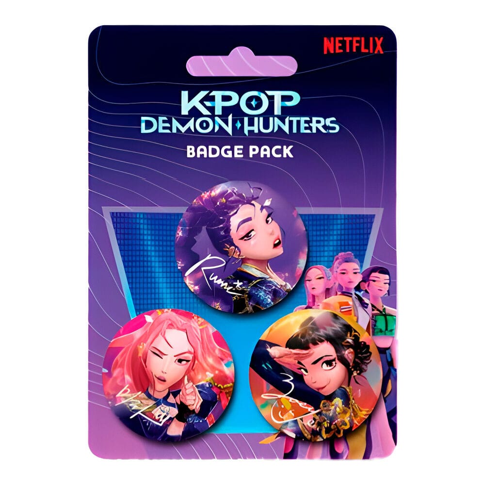 KPop Demon Hunters Ansteck-Buttons 3er-Pack Image