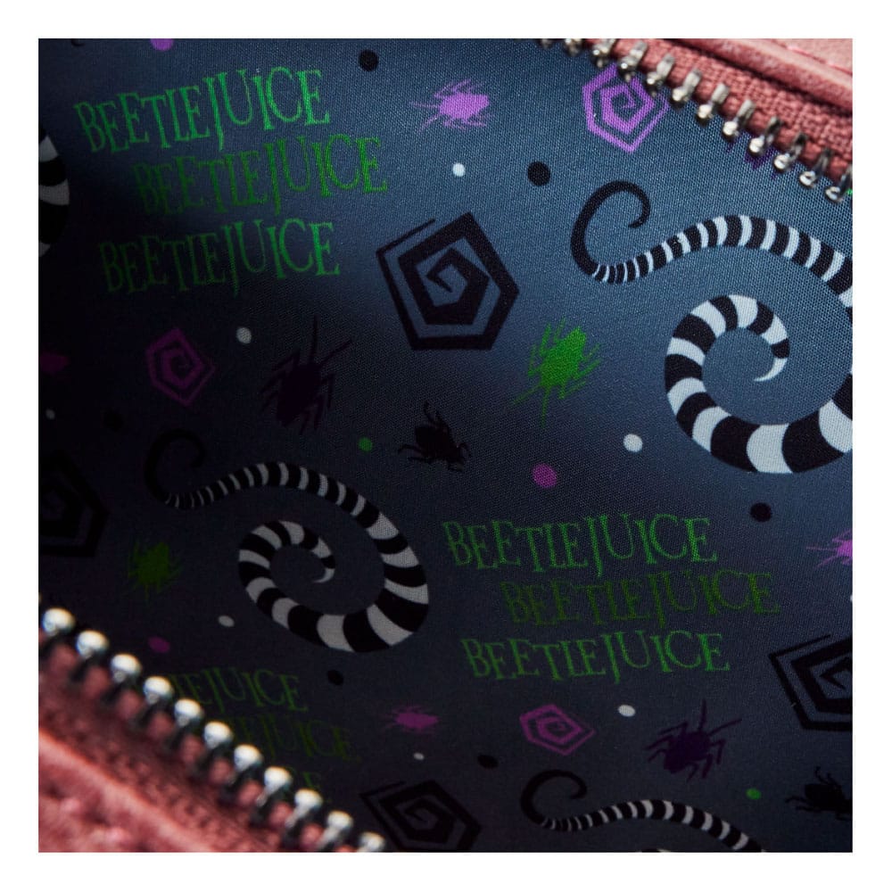 Beetlejuice by Loungefly Rucksack Mini Handbook for the recently Deceased Pin Trader Image 7