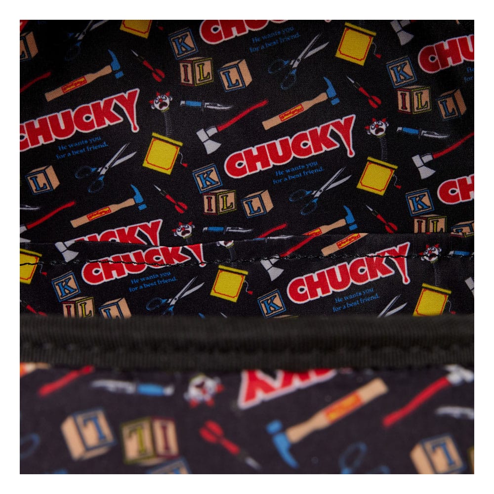 Chucky by Loungefly Mini Rucksack Pop Up Image 6