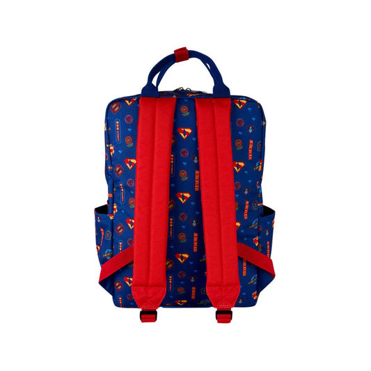 DC Comics by Loungefly Full-Size Nylon Rucksack Superman Image 2