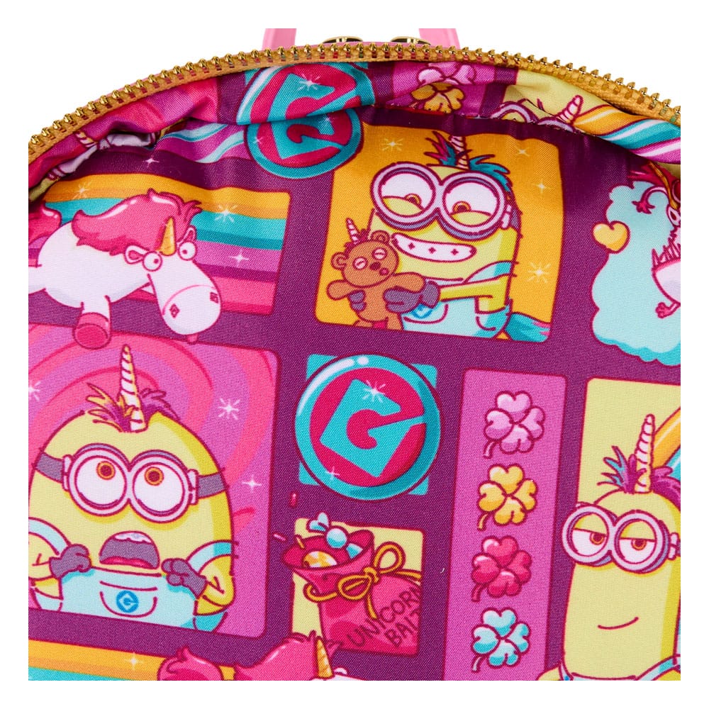 Minions by Loungefly Mini Rucksack Fluffy Unicorn Image 6