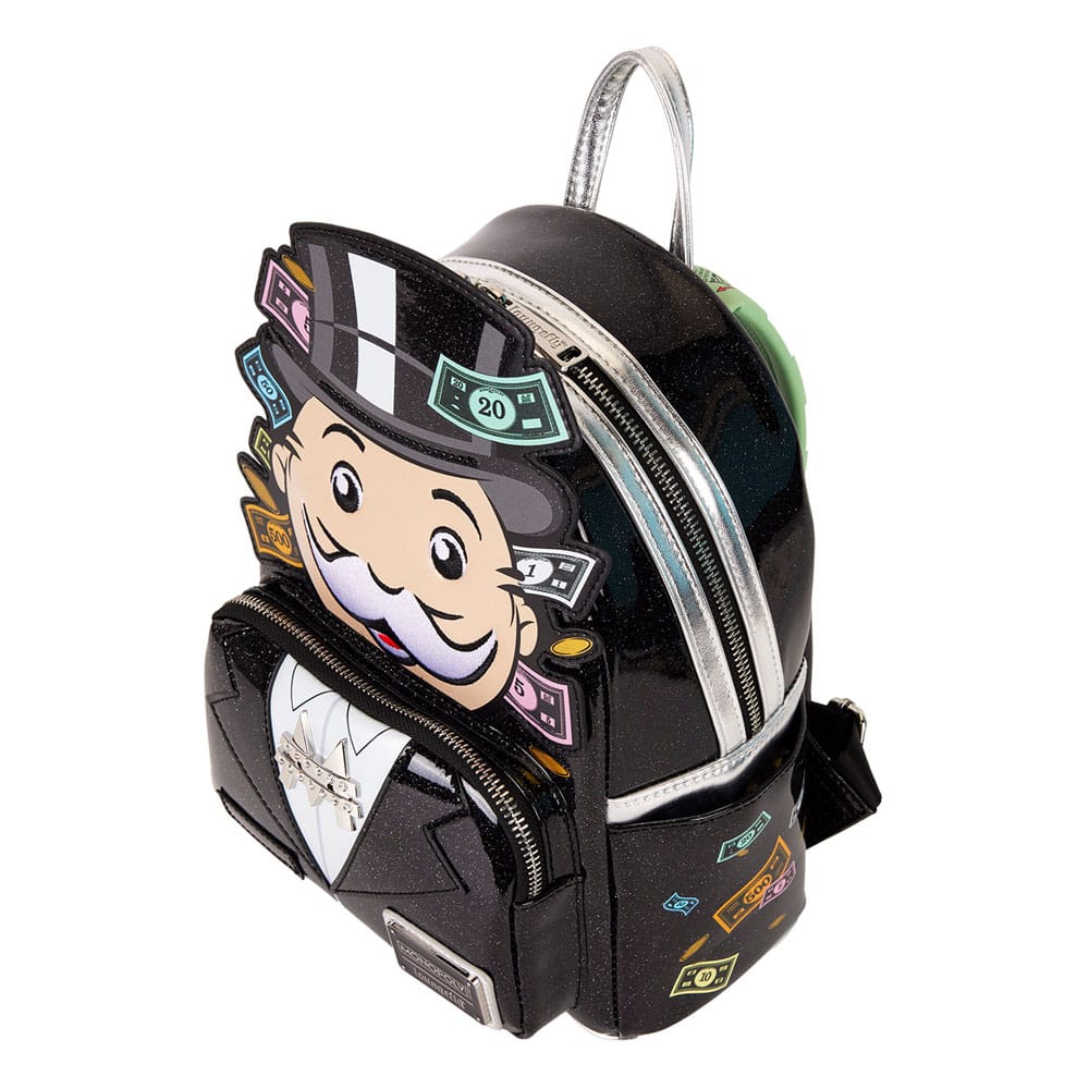 Hasbro by Loungefly Mini Rucksack Monopoly Pennybags Image 3