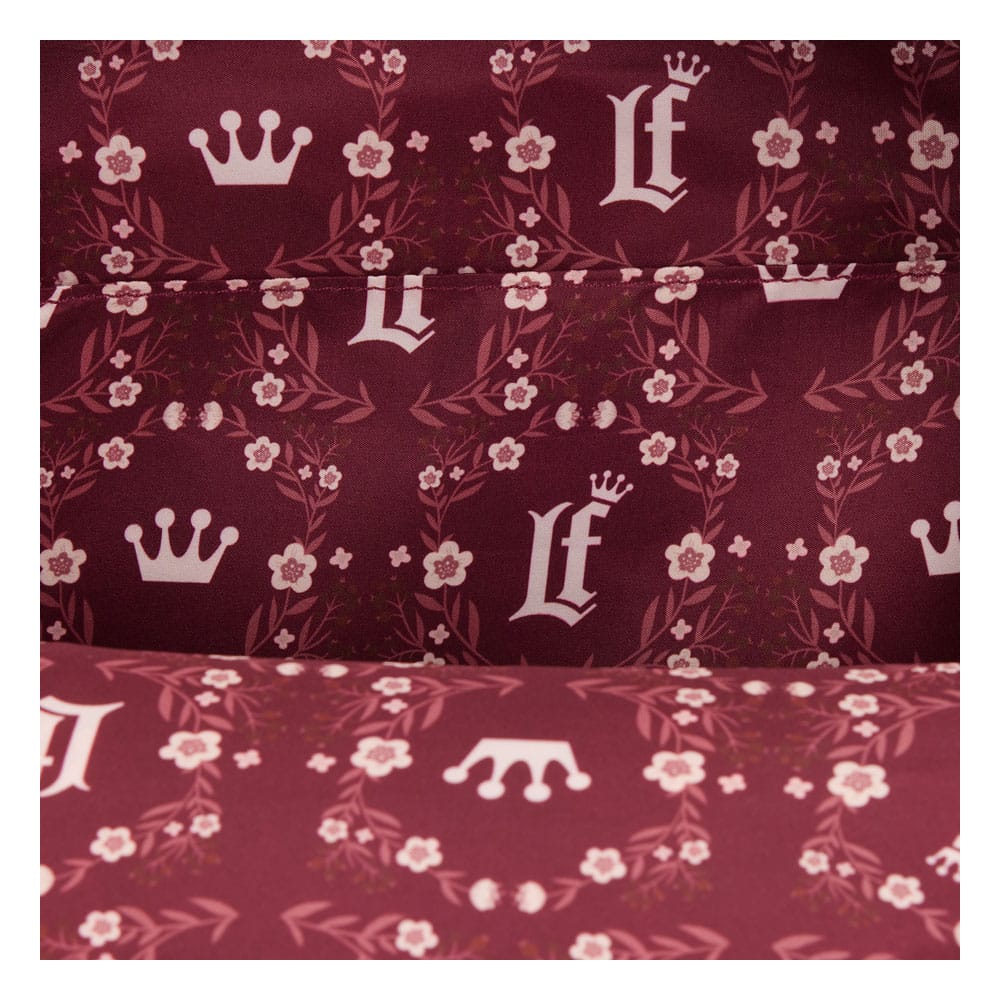 Loungefly Midi-Rucksack Cream & Red Floral Image 4