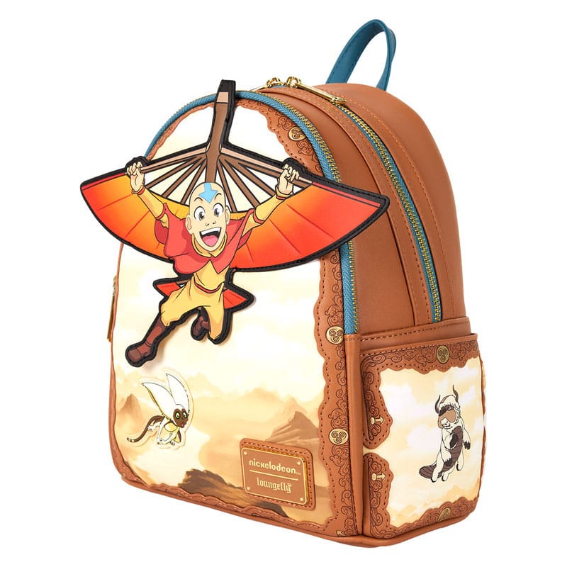 Nickelodeon by Loungefly Mini Rucksack Avatar: The Last Airbender Aang Glider Staff Image 3
