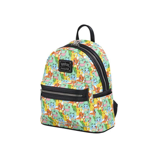 Pokemon by Loungefly Mini Rucksack Pikachu and Starters Image 2