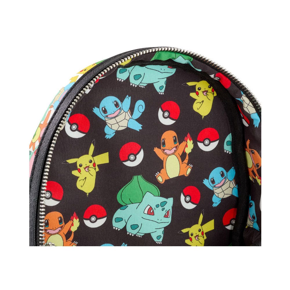 Pokemon by Loungefly Mini Rucksack Pikachu and Starters Image 4