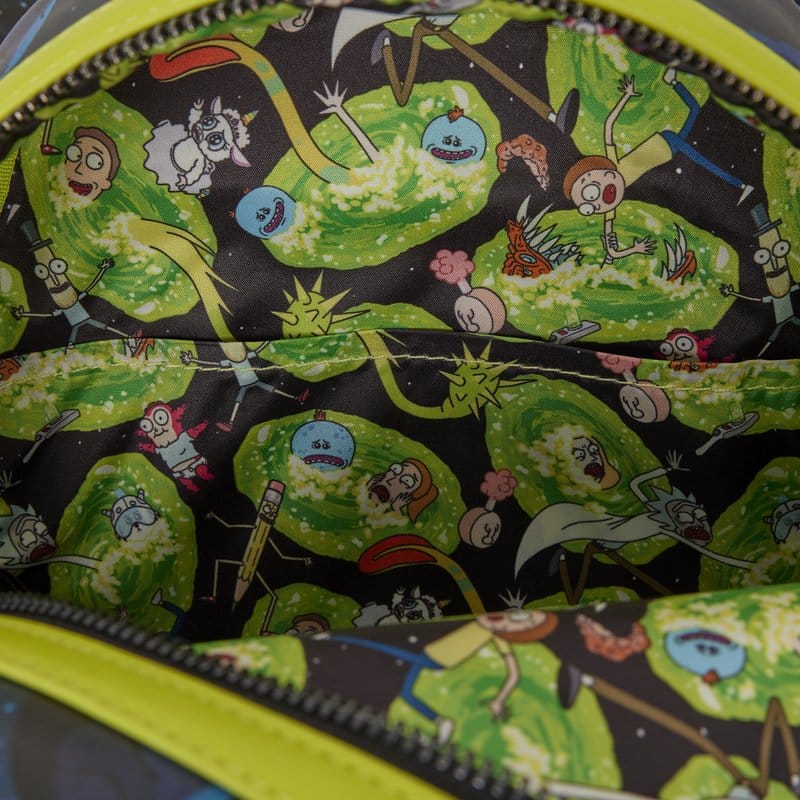 Cartoon Network by Loungefly Mini Rucksack Rick and Morty Space Cruiser Image 7