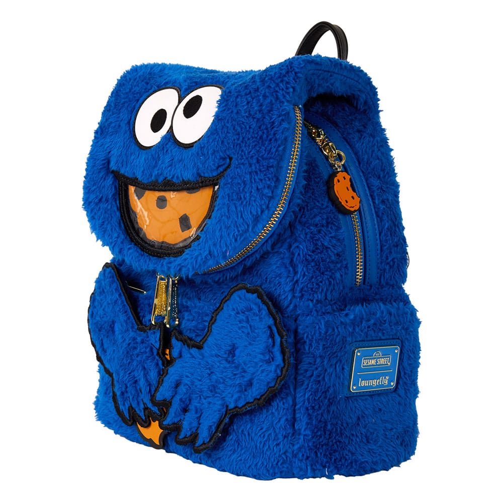 Sesamstraße by Loungefly Plush Mini Rucksack Cookie Monster Image 10