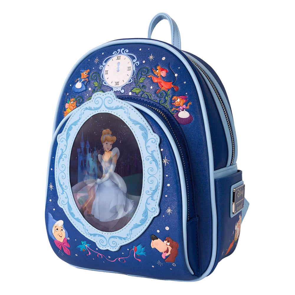 Disney by Loungefly Mini Rucksack 75th Anniversary Cinderella Lenticular Image 2