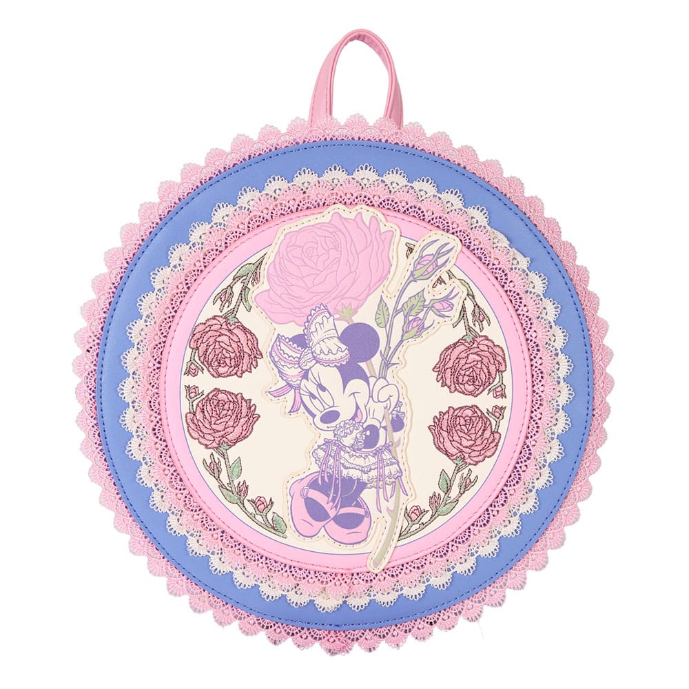 Disney by Loungefly Mini Rucksack Minnie Floral and Lace Image 1