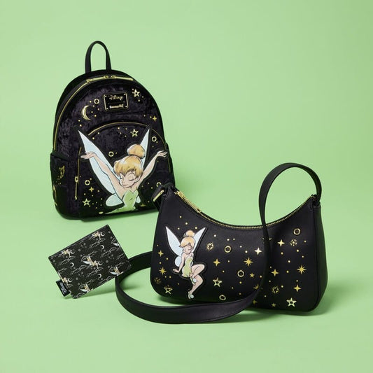 Tinkerbell by Loungefly Mini Rucksack Pixie Dust Velvet Image 2