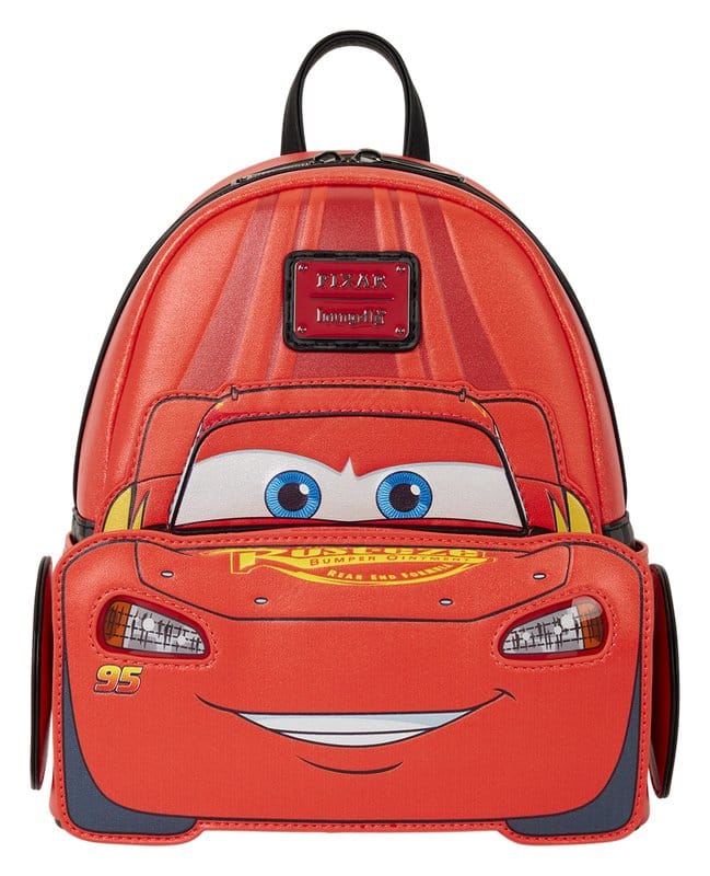Cars by Loungefly Mini Rucksack 20th Anniversary Lightning McQueen Metallic LightUp Image 6