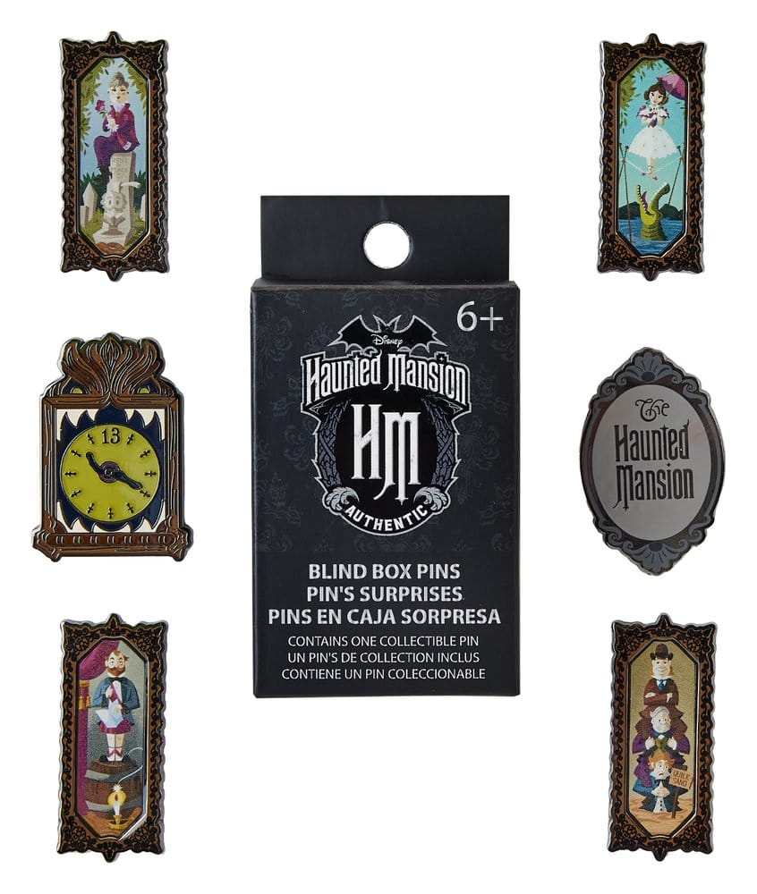Disney by Loungefly Ansteck-Pins Blind Box Haunted Maison Sortiment (12) Image