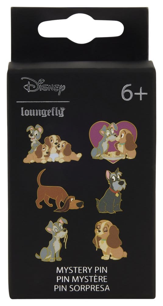 Disney by Loungefly Ansteck-Pins Lady and the Tramp Blind Display (12) Image 5