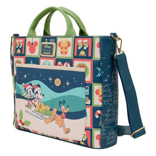 Disney by Loungefly Tragetasche Mickey and Minnie Holiday Image 2