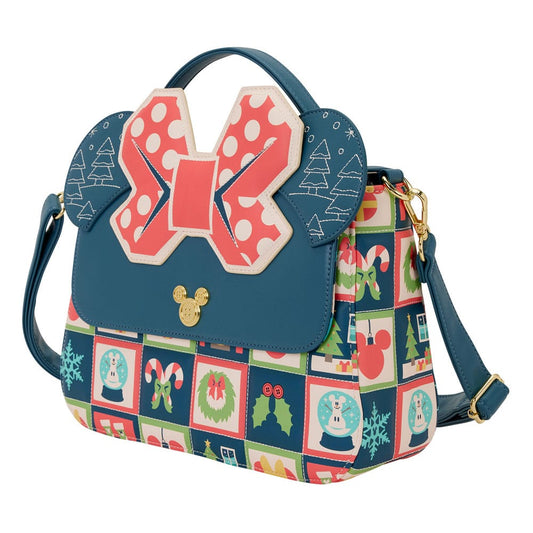 Disney by Loungefly Umhängetasche Mickey and Minnie Holiday Image 2