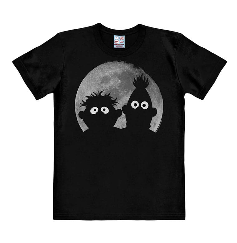 Sesamstraße Easy Fit T-Shirt Ernie & Bert - Moon Größe M Image