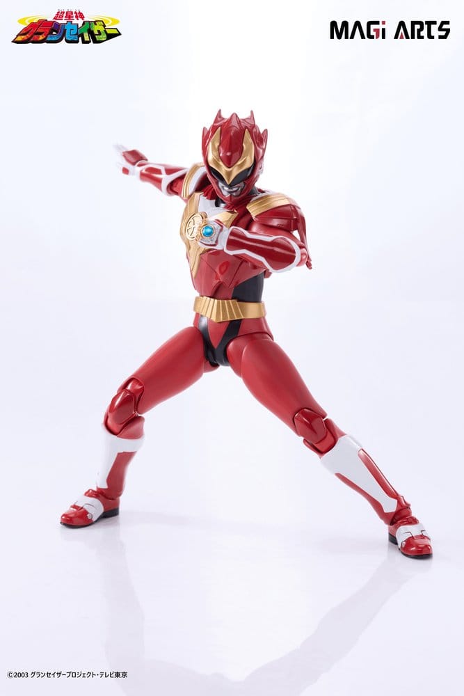 Chouseishin Gransazer Actionfigur Sazer Tarious 15 cm Image 15