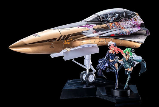 Macross Frontier Plastic Model Kit PLAMAX MF-98: minimum factory Fighter Nose Collection YF-29 GALAXY SET 34 cm Image 2
