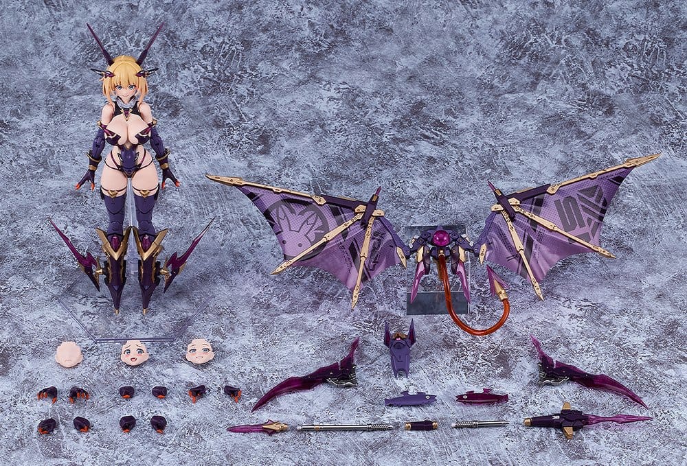 Bunny Suit Planning Plastic Model Kit PLAMAX BP-03 Sophia F. Shirring: Vampire Ver. 17 cm Image 17