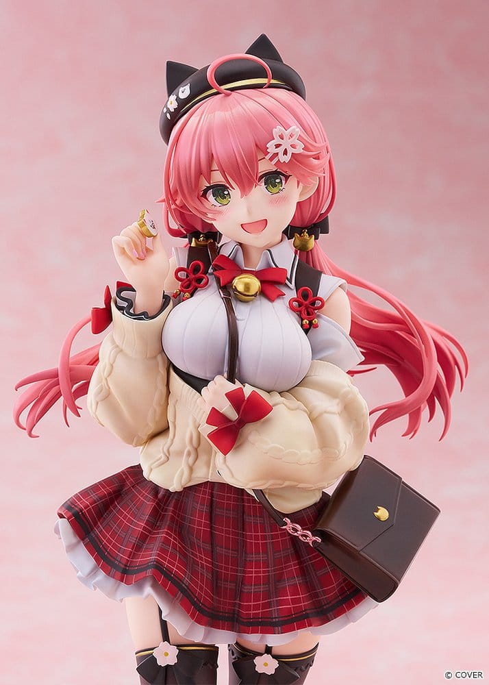 Hololive Production PVC Figur 1/7 Sakura Miko: Date Style - Casual Outfit Ver. 24 cm Image 12