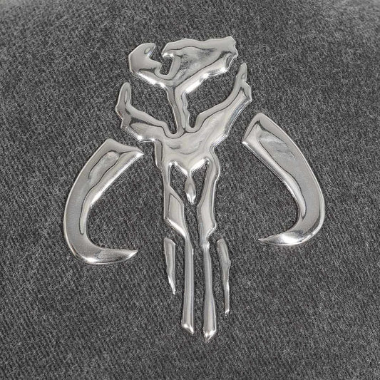 Star Wars The Mandalorian Baseball Cap Silver Crest Image 2