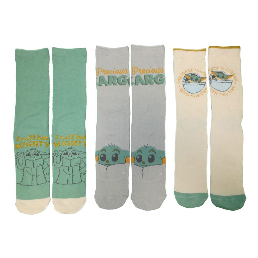 Star Wars The Mandalorian Socken 3er-Pack Grogu L-XL Image 2