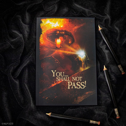 Herr der Ringe Notizbuch You... Shall not pass! Image 2