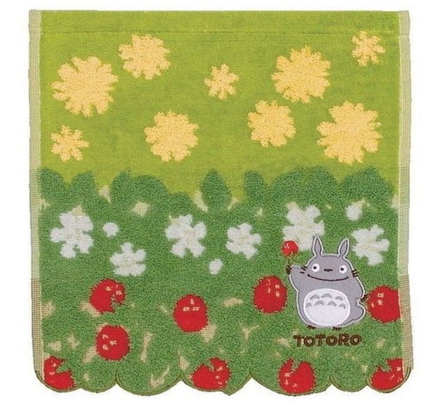 Mein Nachbar Totoro Mini-Handtuch Flowers & Stawberries 25 x 25 cm Image