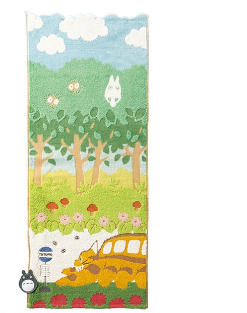 Mein Nachbar Totoro Handtuch Catbus on it's way 34 x 80 cm Image