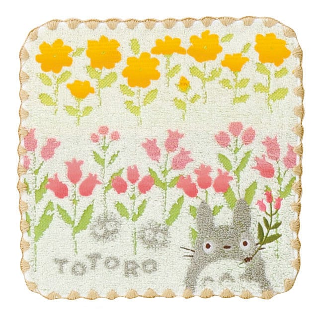 Mein Nachbar Totoro Mini-Handtuch Wild flowers 25 x 25 cm Image