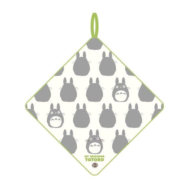 Mein Nachbar Totoro Mini-Handtuch Big Totoro Silhouette 33 x 33 cm Image