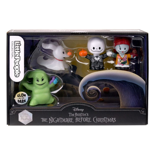 Nightmare Before Christmas Fisher-Price Little People Collector Minifiguren 4er-Pack 7 cm Image 2