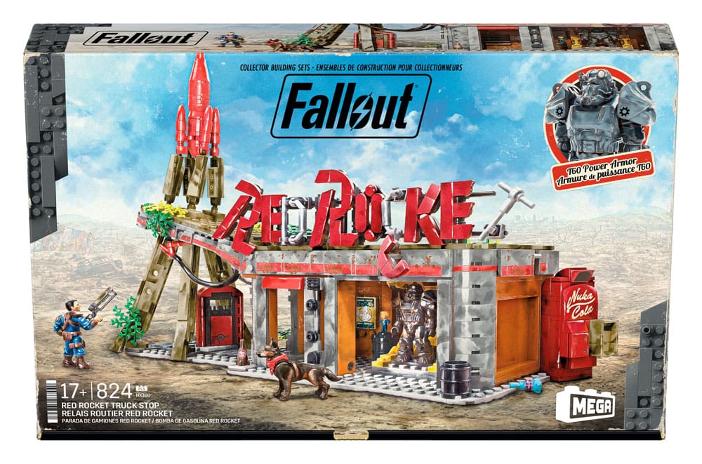 Fallout MEGA Bauset Red Rocket Truck Stop Image 9