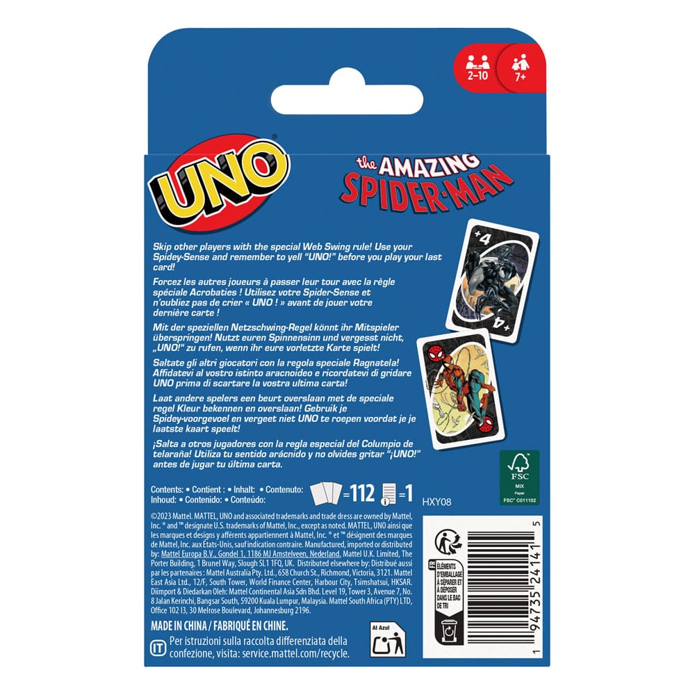 The Amazing Spider-Man Kartenspiel UNO Image 6