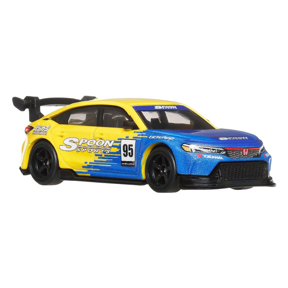 Hot Wheels Premium Car Culture Diecast Modellautos 2er-Pack 1/64 '99 Honda Civic Type R (EK9) & Honda Civic Type R Image 12