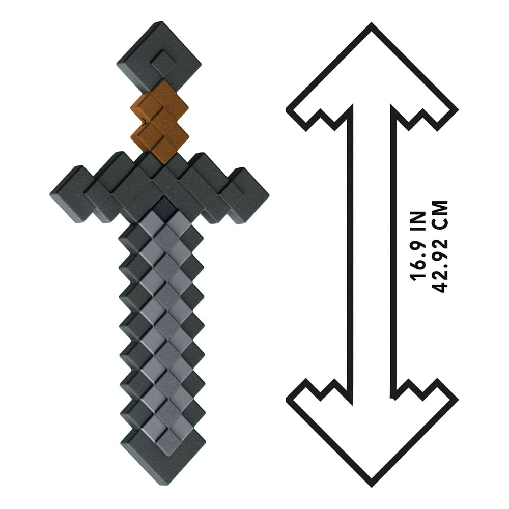 Minecraft Roleplay-Replik Steinschwert 43 cm Image 8